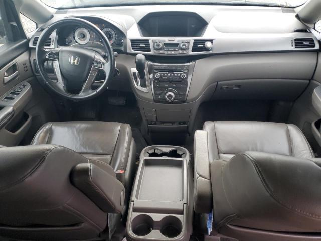 5FNRL5H90BB045846 - 2011 HONDA ODYSSEY TOURING WHITE photo 8