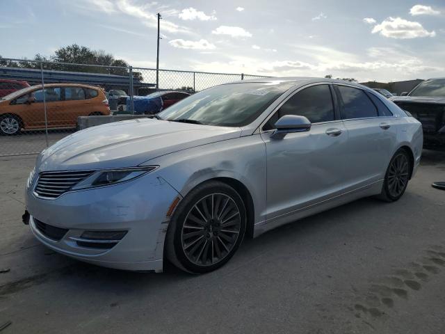 3LN6L2G97FR625355 - 2015 LINCOLN MKZ SILVER photo 1