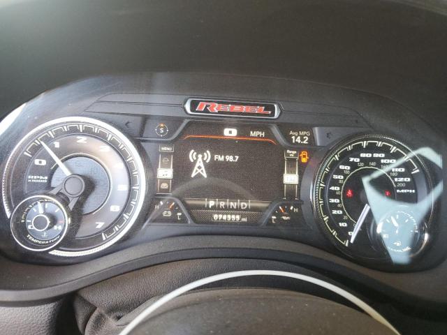 1C6SRFLT4LN385004 - 2020 RAM 1500 REBEL ნაცრისფერი ფოტო 9