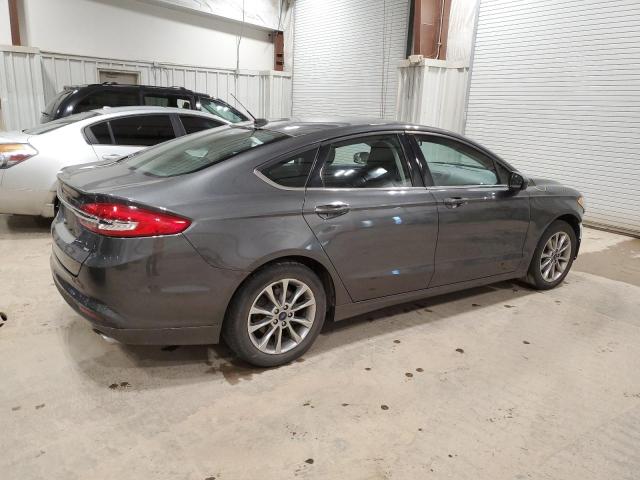 3FA6P0H79HR415083 - 2017 FORD FUSION SE CHARCOAL photo 3