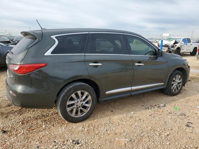 5N1AL0MN4DC313036 - 2013 INFINITI JX35 GREEN photo 3