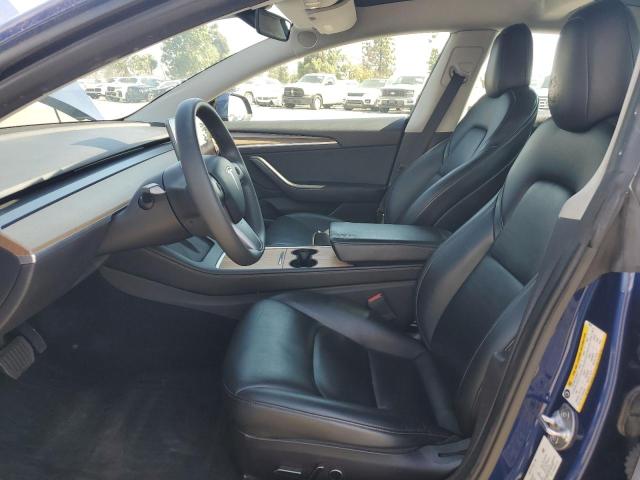 5YJ3E1EA4NF185233 - 2022 TESLA MODEL 3 ლურჯი ფოტო 7