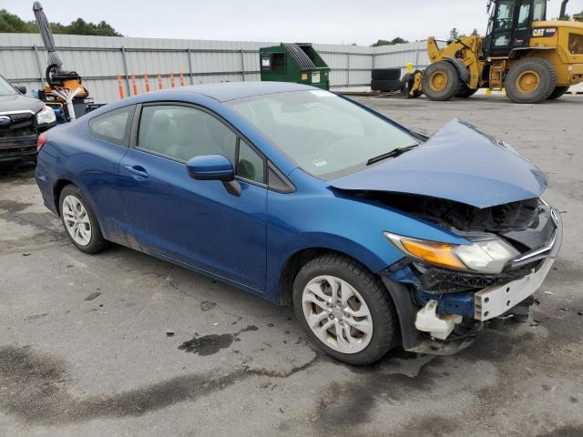 2HGFG3B56EH505786 - 2014 HONDA CIVIC LX BLUE photo 4