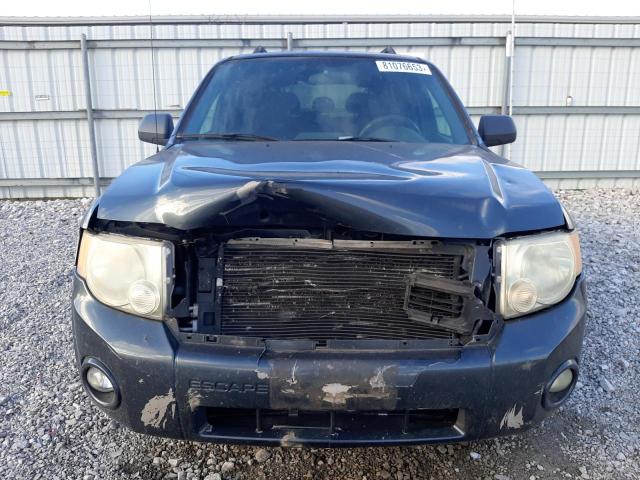 1FMCU03128KC90811 - 2008 FORD ESCAPE XLT BLACK photo 5