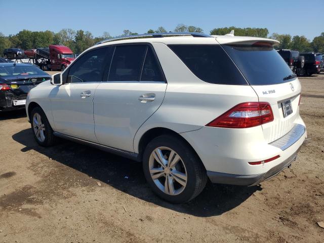 4JGDA5HB5DA205018 - 2013 MERCEDES-BENZ ML 350 4MATIC WHITE photo 2