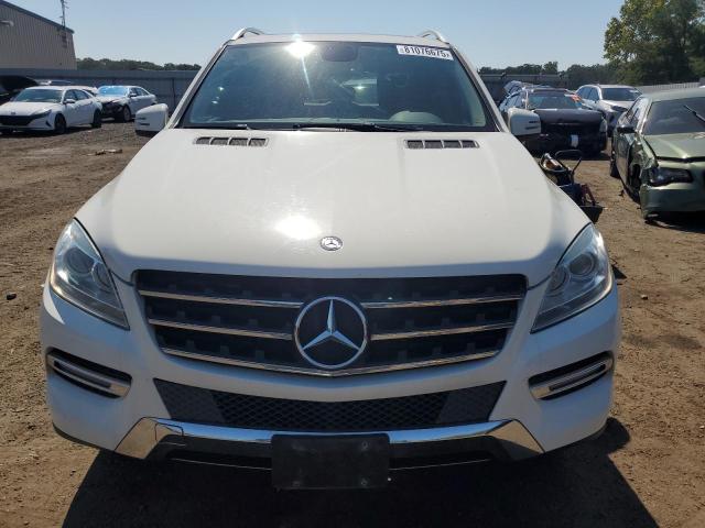 4JGDA5HB5DA205018 - 2013 MERCEDES-BENZ ML 350 4MATIC WHITE photo 5