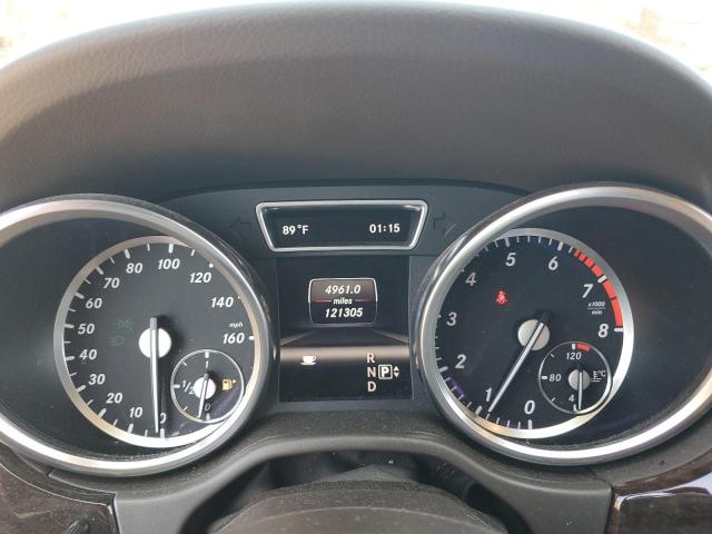 4JGDA5HB5DA205018 - 2013 MERCEDES-BENZ ML 350 4MATIC WHITE photo 9