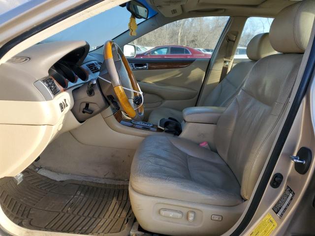 JTHBA30G265158516 - 2006 LEXUS ES 330 TAN photo 7