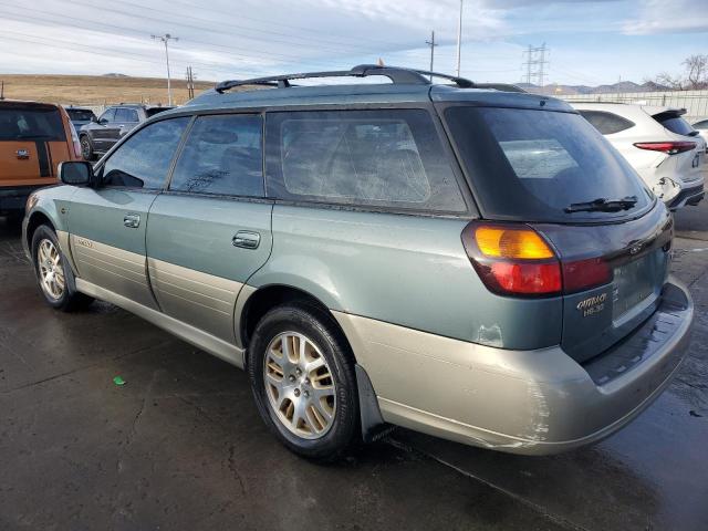 4S3BH806517656045 - 2001 SUBARU LEGACY OUTBACK H6 3.0 LL BEAN TWO TONE photo 2