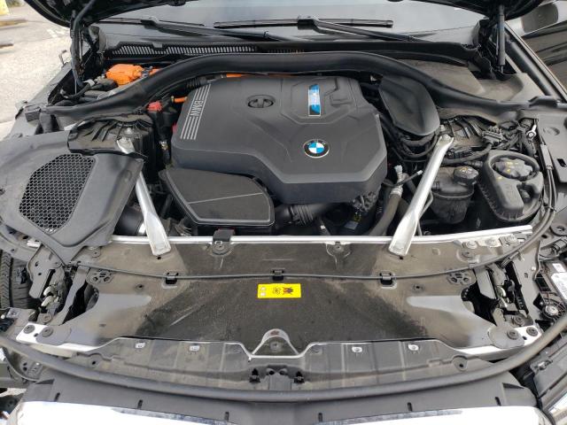 WBA13AG08PCM78146 - 2023 BMW 530E BLACK photo 11