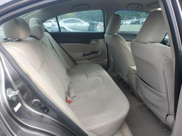 19XFB2F58CE336297 - 2012 HONDA CIVIC LX GRAY photo 10
