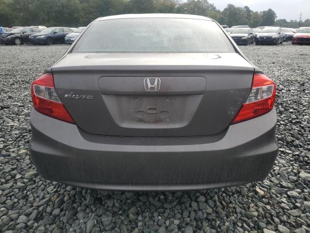 19XFB2F58CE336297 - 2012 HONDA CIVIC LX GRAY photo 6