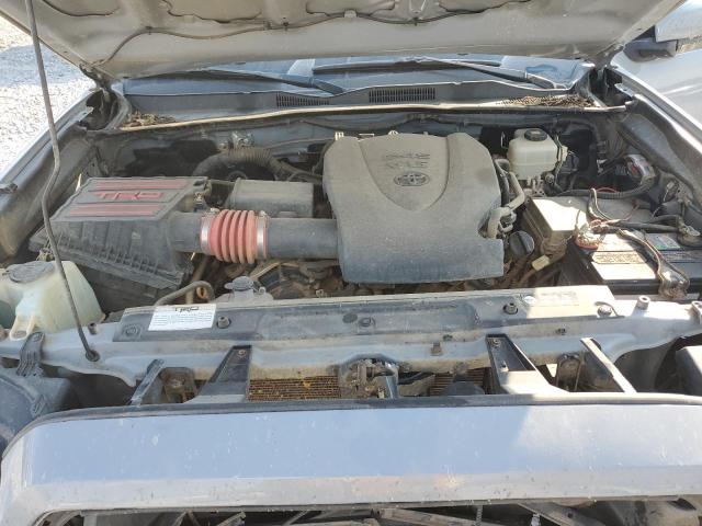 3TMCZ5AN8KM239628 - 2019 TOYOTA TACOMA DOUBLE CAB GRAY photo 11