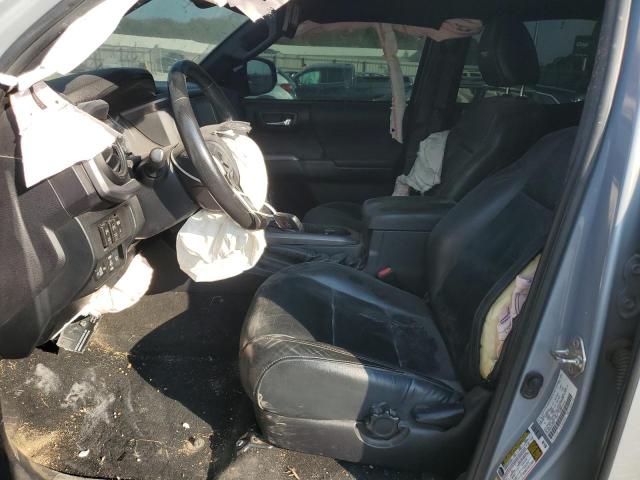 3TMCZ5AN8KM239628 - 2019 TOYOTA TACOMA DOUBLE CAB GRAY photo 7