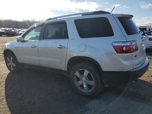 1GKKVRED6BJ372597 - 2011 GMC ACADIA SLT-1 WHITE photo 2