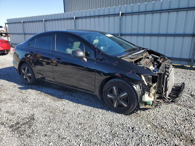 2HGFB2F59DH576630 - 2013 HONDA CIVIC LX BLACK photo 4