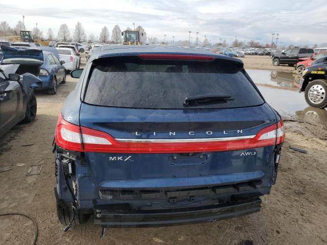 2LMPJ8LR6HBL41062 - 2017 LINCOLN MKX RESERVE BLUE photo 6