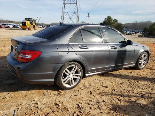 WDDGF4HB9DA851665 - 2013 MERCEDES-BENZ C 250 GRAY photo 3