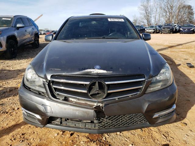 WDDGF4HB9DA851665 - 2013 MERCEDES-BENZ C 250 GRAY photo 5