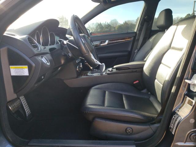 WDDGF4HB9DA851665 - 2013 MERCEDES-BENZ C 250 GRAY photo 7