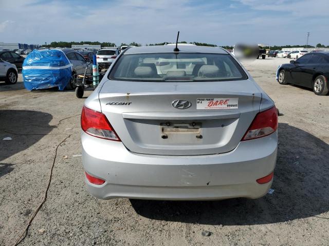 KMHCT4AE7HU265701 - 2017 HYUNDAI ACCENT SE SILVER photo 6