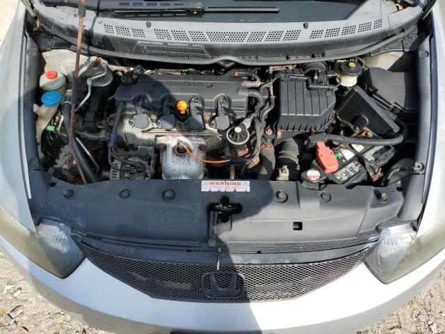 2HGFG12899H535370 - 2009 HONDA CIVIC EX SILVER photo 11
