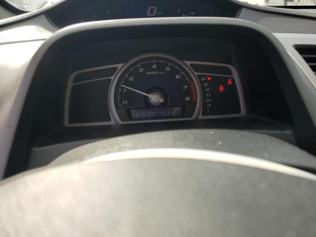 2HGFG12899H535370 - 2009 HONDA CIVIC EX SILVER photo 9