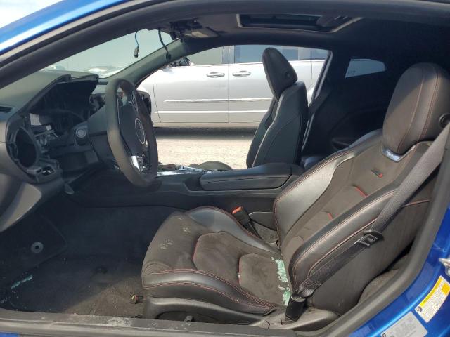 1G1FK1R63J0182742 - 2018 CHEVROLET CAMARO ZL1 蓝色 照片 7