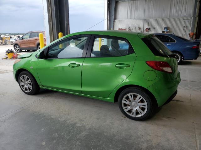 JM1DE1KY7D0167697 - 2013 MAZDA MAZDA2 绿色 照片 2