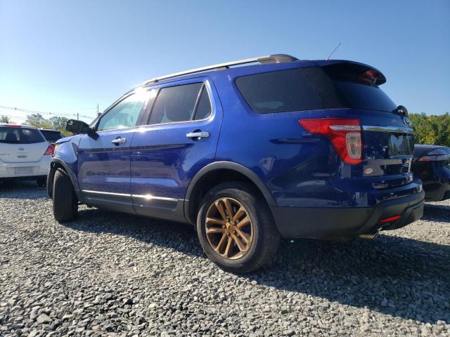 1FM5K8D86DGA52661 - 2013 FORD EXPLORER XLT Կապույտ լուսանկար 2