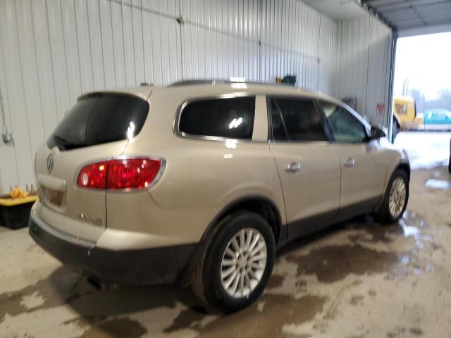 5GALRBED7AJ135225 - 2010 BUICK ENCLAVE CXL TAN photo 3