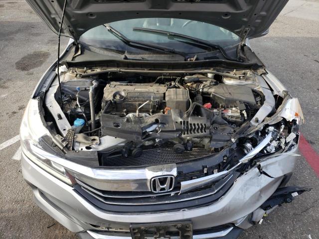 1HGCR2F82HA009916 - 2017 HONDA ACCORD EXL SILVER photo 11