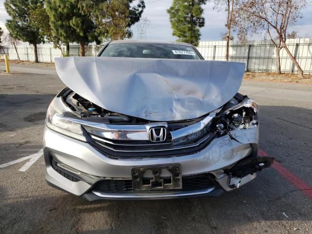 1HGCR2F82HA009916 - 2017 HONDA ACCORD EXL SILVER photo 5