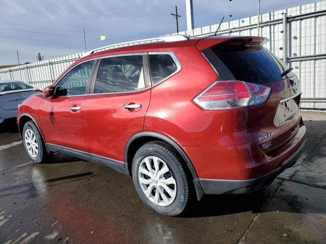 KNMAT2MV2GP672656 - 2016 NISSAN ROGUE S RED photo 2