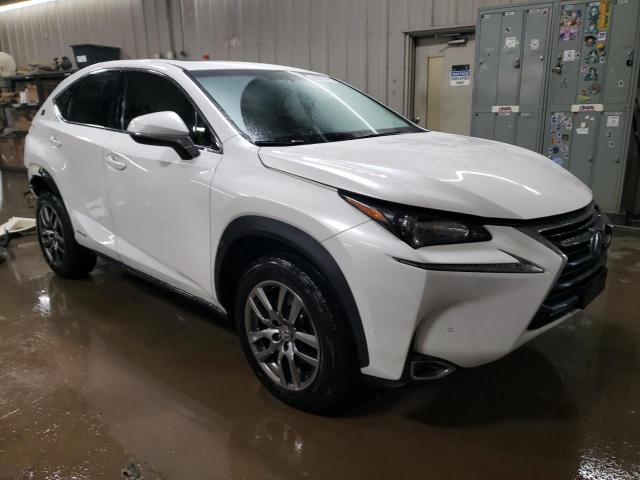 JTJYWRBZ9F2008559 - 2015 LEXUS NX 300H WHITE photo 4