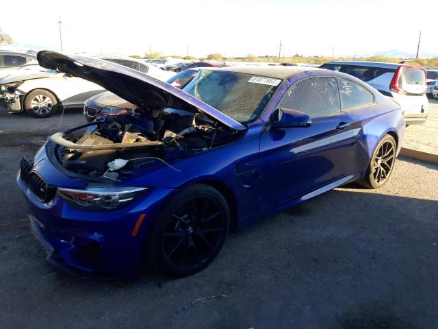 WBS3S7C57KAC09610 - 2019 BMW M4 CS BLUE photo 1