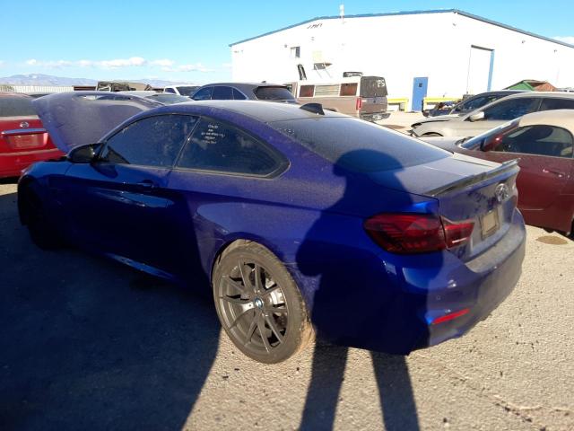 WBS3S7C57KAC09610 - 2019 BMW M4 CS BLUE photo 2