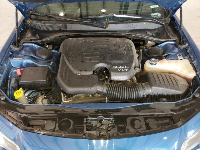 2C3CCABG3LH164366 - 2020 CHRYSLER 300 S BLUE photo 11