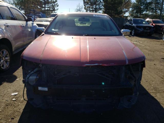 3LNHM28T58R608332 - 2008 LINCOLN MKZ MAROON photo 5