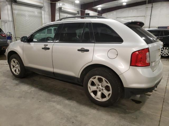 2FMDK4GC5DBE09422 - 2013 FORD EDGE SE SILVER photo 2