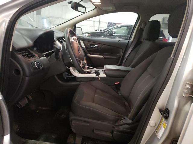 2FMDK4GC5DBE09422 - 2013 FORD EDGE SE SILVER photo 7