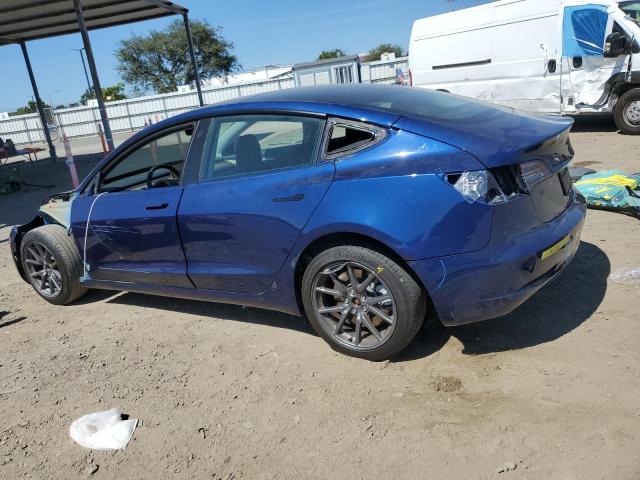 5YJ3E1EA1PF476517 - 2023 TESLA MODEL 3 蓝色 照片 2