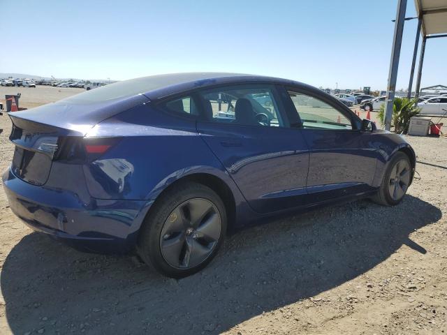 5YJ3E1EA1PF476517 - 2023 TESLA MODEL 3 蓝色 照片 3