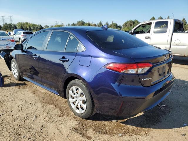 JTDEPRAE5LJ011607 - 2020 TOYOTA COROLLA LE ლურჯი ფოტო 2