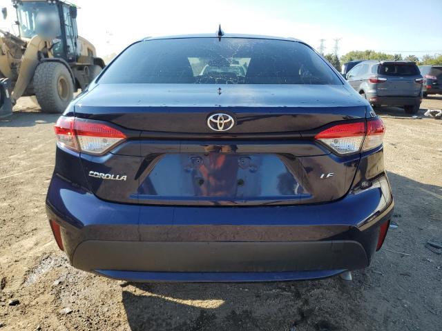 JTDEPRAE5LJ011607 - 2020 TOYOTA COROLLA LE ლურჯი ფოტო 6