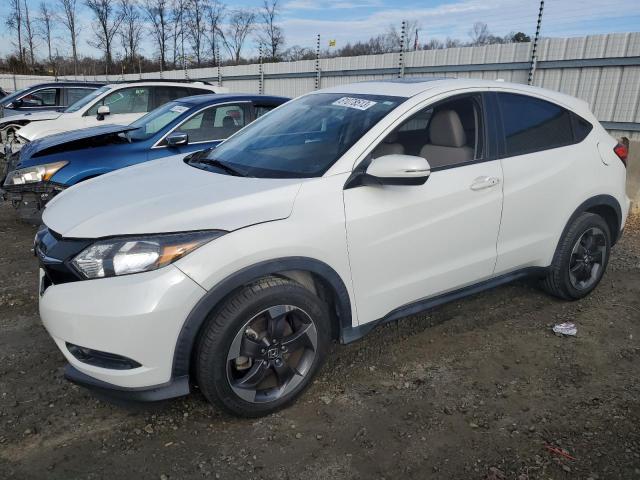 3CZRU5H50JM704572 - 2018 HONDA HR-V EX WHITE photo 1