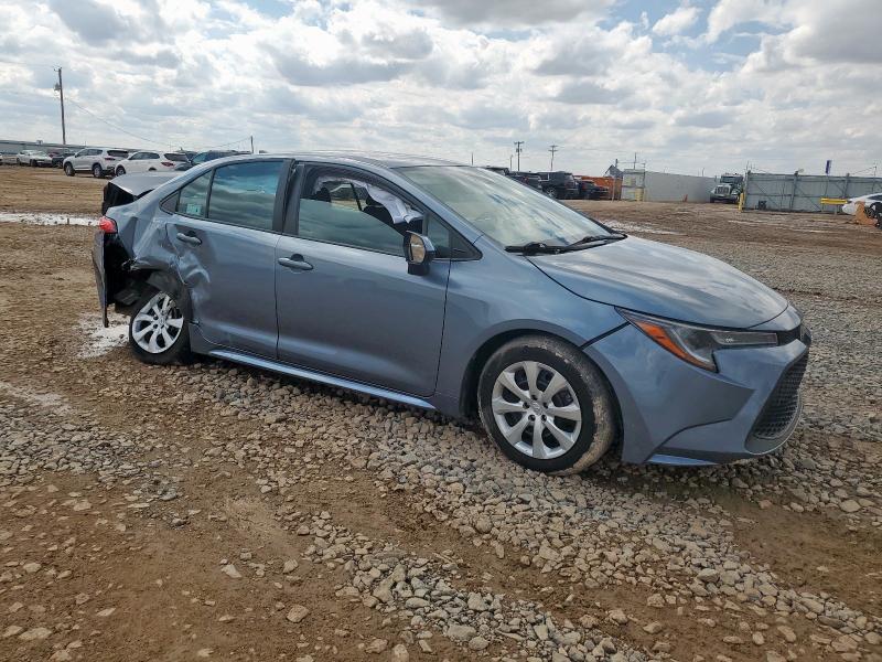 5YFEPMAE6MP271157 - 2021 TOYOTA COROLLA LE ტალღისფერი ფოტო 4