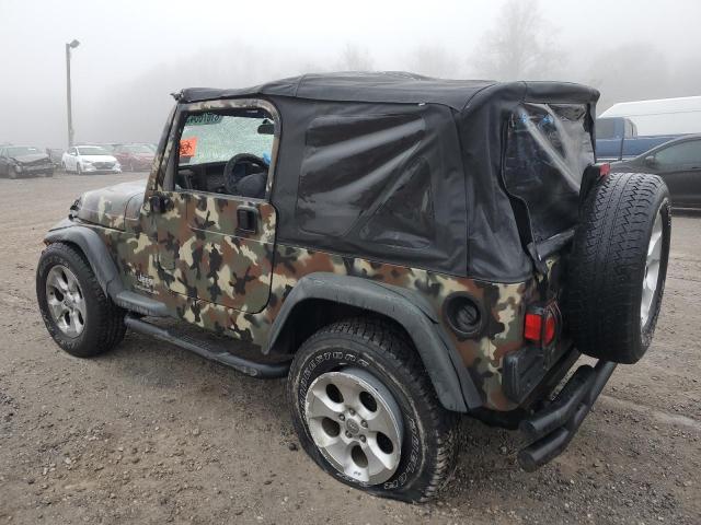 1J4FA29174P706808 - 2004 JEEP WRANGLER / SE TWO TONE photo 2