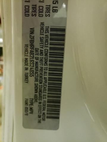 ZFBHRFAB2L6S24855 - 2020 RAM PROMASTER 白色 照片 13