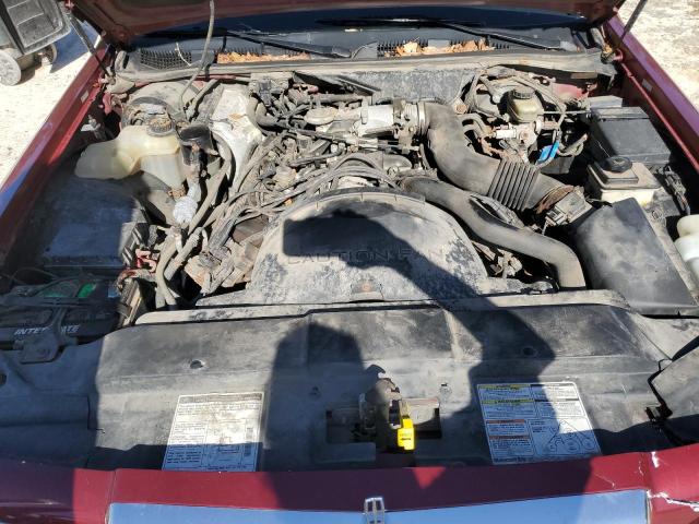 1LNLM81W7TY734459 - 1996 LINCOLN TOWN CAR EXECUTIVE BURGUNDY photo 11